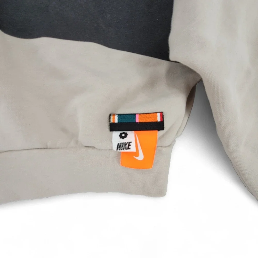 Nike x‎ Eileen Tjan Cropped Pullover Half Zip Sweatshirt Y2K Streetwear It Girl